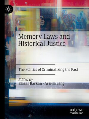 cover image of Memory Laws and Historical Justice